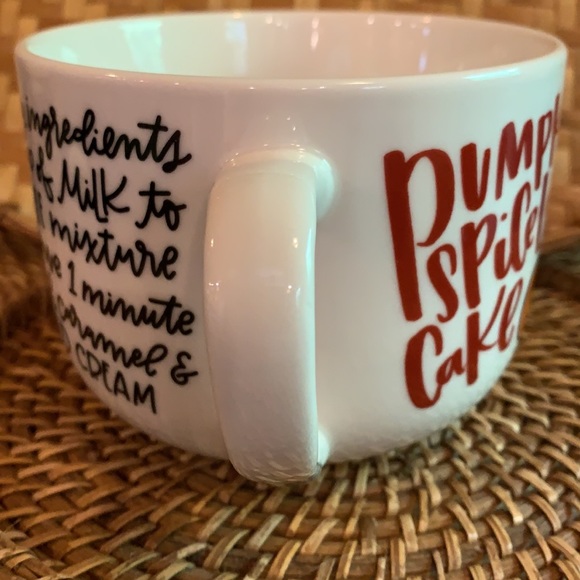 Pfaltzgraff Pumpkin Spice Latte Cake recipe mug - Picture 5 of 10